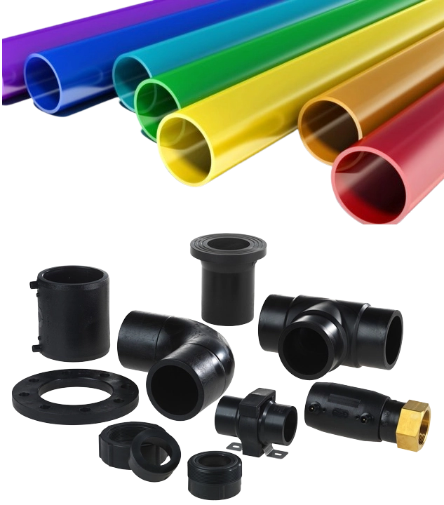polythelene tubes and fittings
